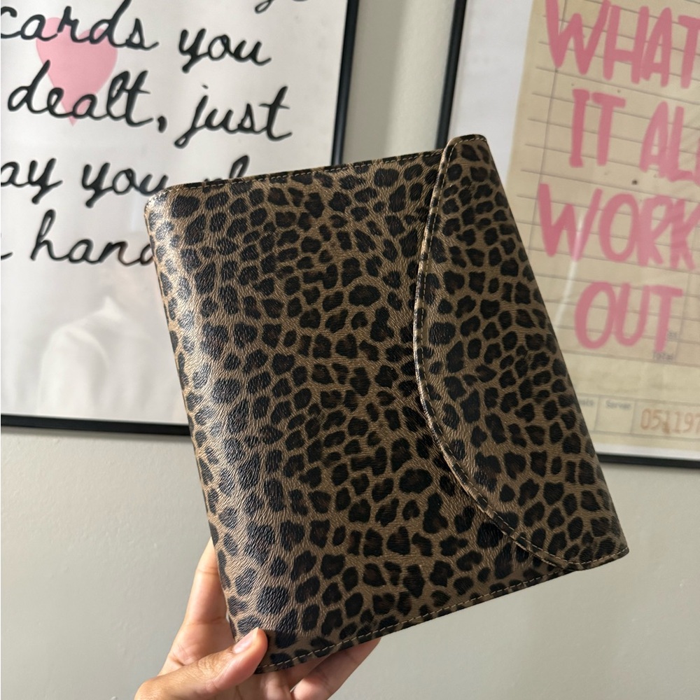 Leopard Print A5 Planner